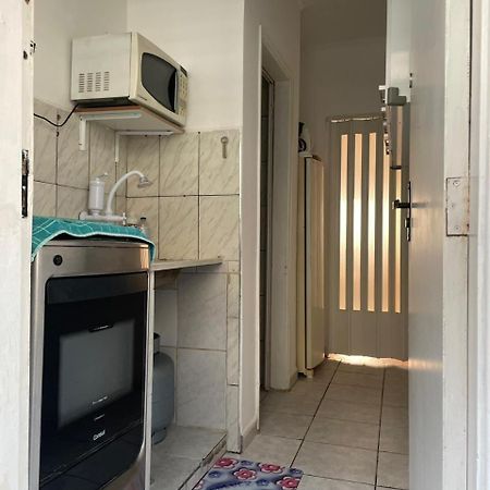 Apartamento Pe Na Areia São Vicente Exterior foto